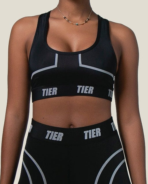 Black Sports Bra