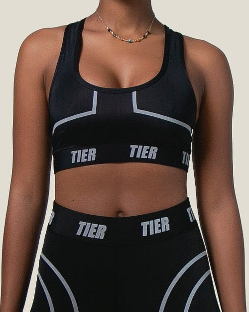 Black Sports Bra