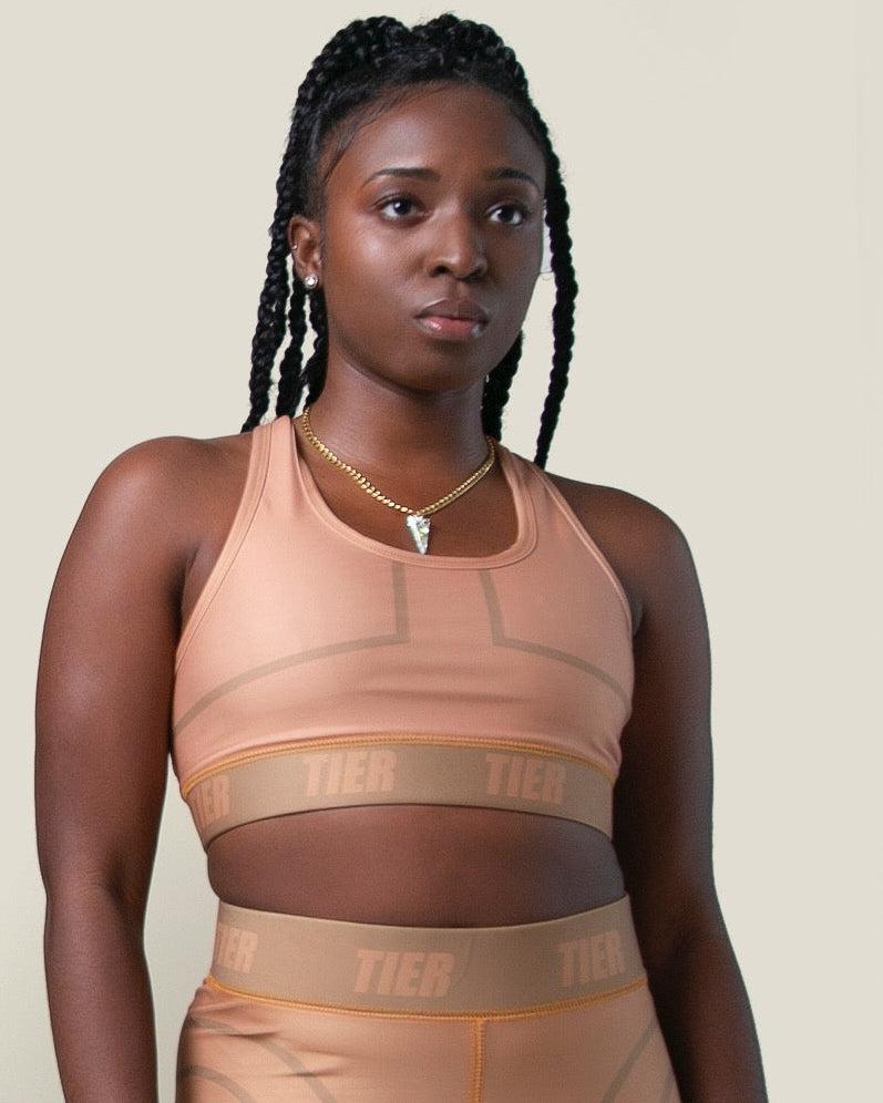Nude Sports Bra