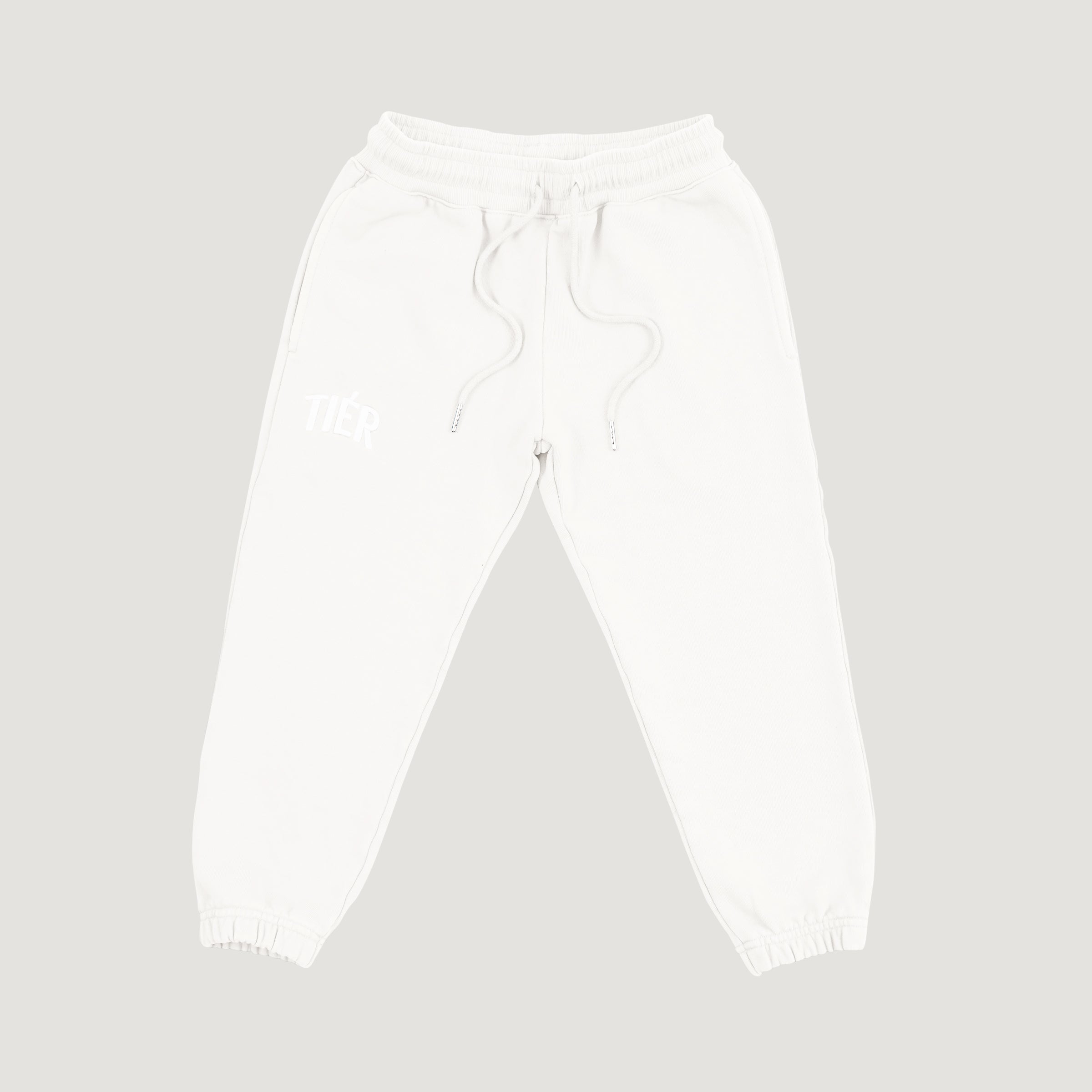White TIÉR Sweatpants (Kids)