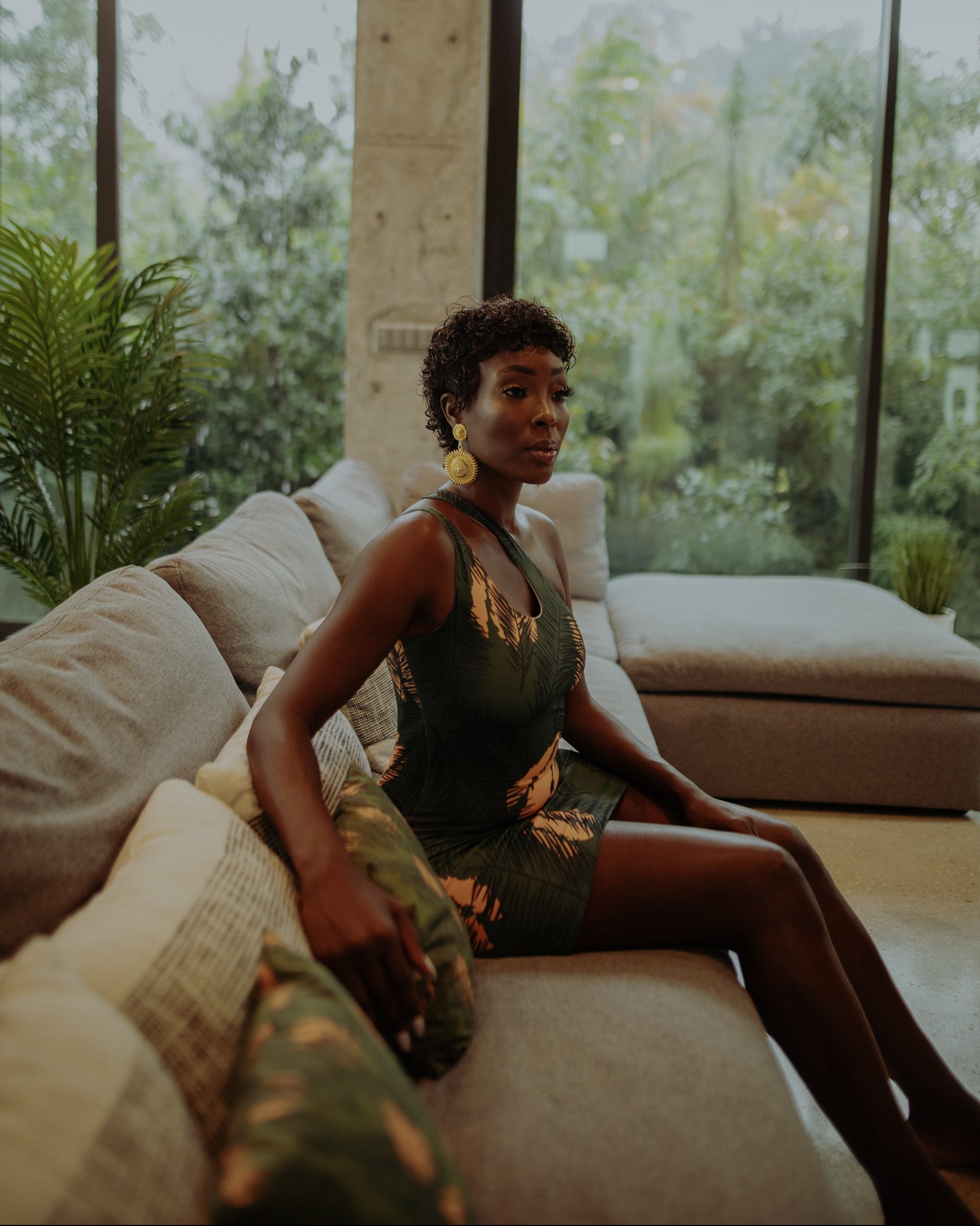 Rip Leaf Dress