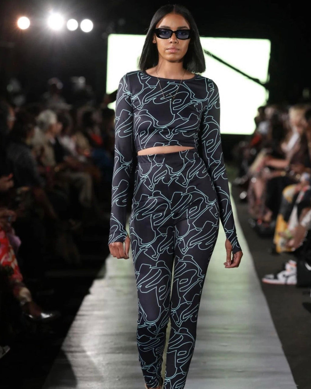 Topographic Activewear Set