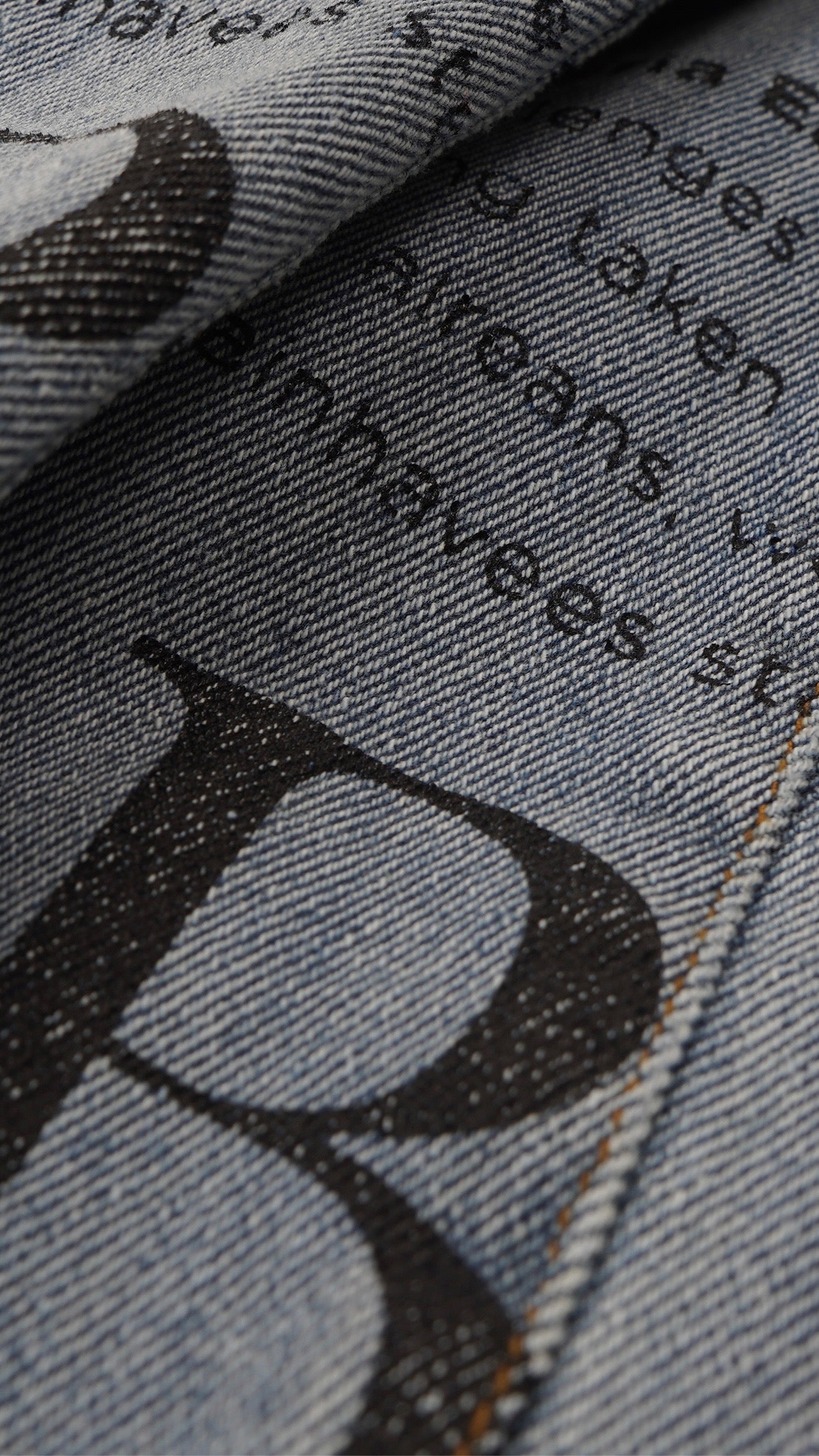 Washed Denim Article Jeans