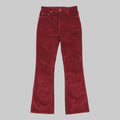 Burgundy TIÉR Corduroy Pant