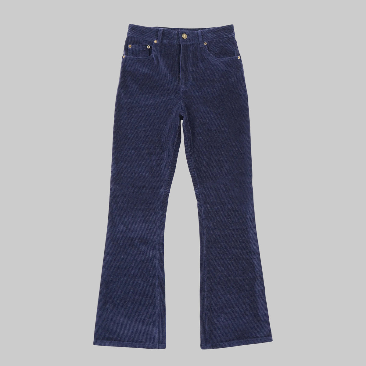 Navy TIÉR Corduroy Pant