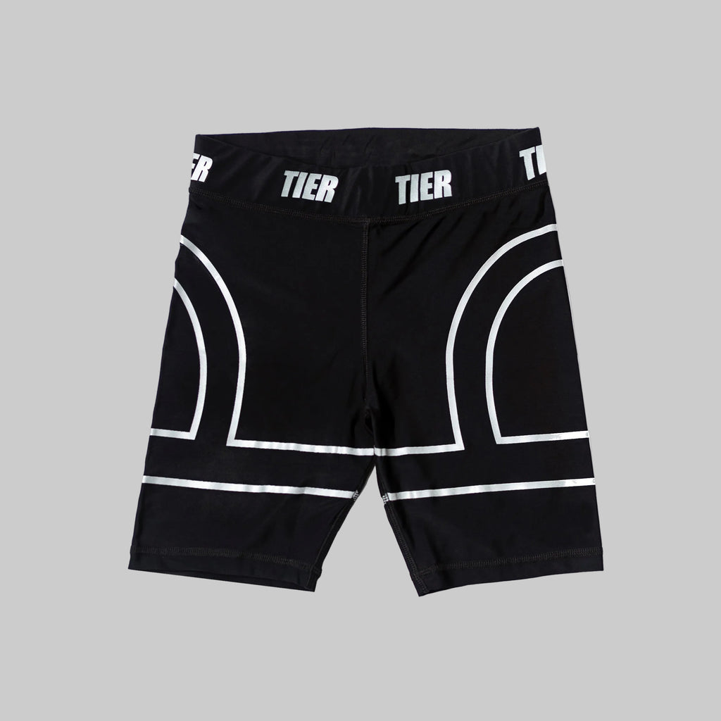 Black Biker Short