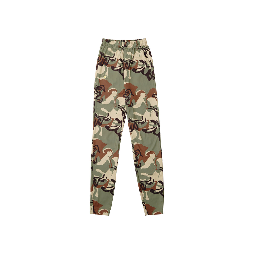 Abstract Camo Activewear Set